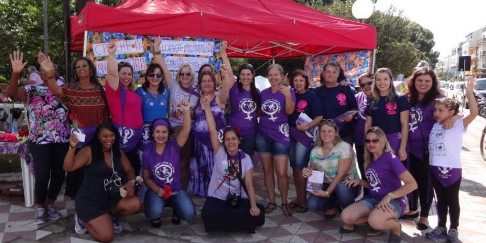 Mulheres de Camaquã comemoram o Dia internacional da Mulher com uma importante e histórica atividade