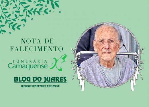 OBITUÁRIO: Nota de Falecimento de Ataliba Martins de Avila Netto, o "Cocote", de 89 anos