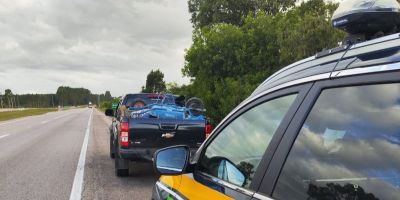 Foragido da Justiça é preso na BR-116 em Cristal