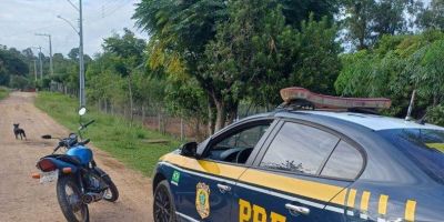 PRF prende motociclista e apreende moto adulterada em Eldorado do Sul