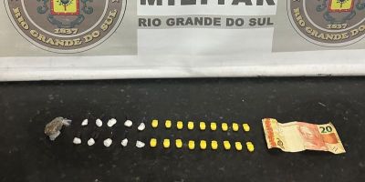 Ação ostensiva no Carnaval resulta em prisão e apreensões por tráfico em Arambaré