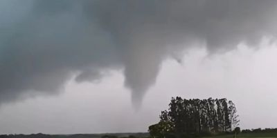 Tornado atinge interior dos municípios de Encruzilhada do Sul e Canguçu
