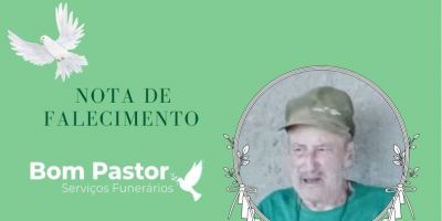 OBITUÁRIO: Nota de Falecimento de Manoel Assis de Oliveira, conhecido por Tio Cizo, de 78 anos