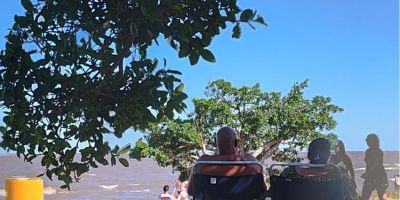 Exceto a praia do U em Tapes, demais praias estão próprias para banho na região de Camaquã