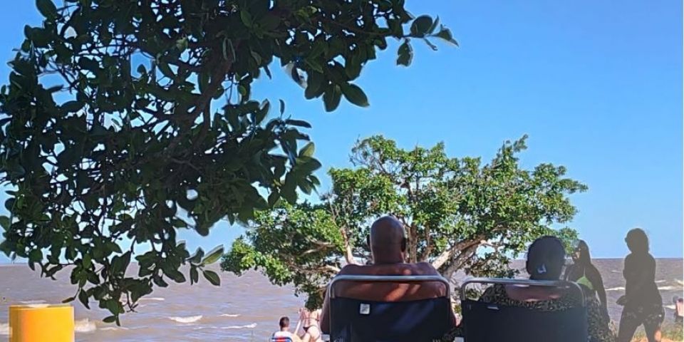Exceto a praia do U em Tapes, demais praias estão próprias para banho na região de Camaquã