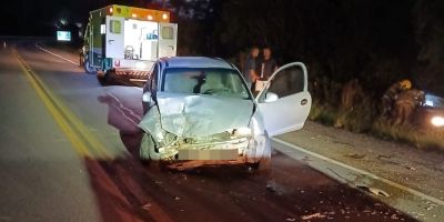 Acidente de trânsito resulta em pessoa gravemente ferida na BR-392 em Canguçu