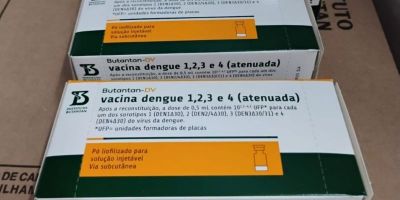 Governo do Estado inicia distribuição de vacina contra dengue para profissionais da atenção primária em saúde