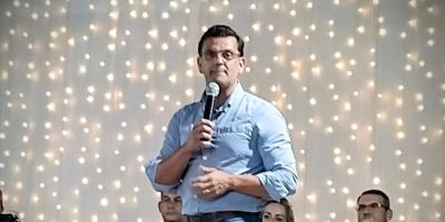 Marcelo Maranata, pré-candidato ao governo do RS, participa de evento em Camaquã