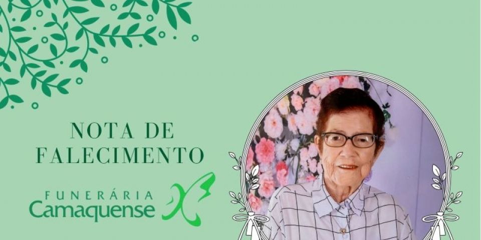OBITUÁRIO: Nota de Falecimento de Nelsa Peres da Silva com 89 anos