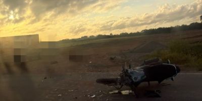 Identificado motociclista que morreu após grave acidente na BR-116, em Camaquã