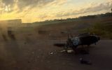 Identificado motociclista que morreu após grave acidente na BR-116, em Camaquã