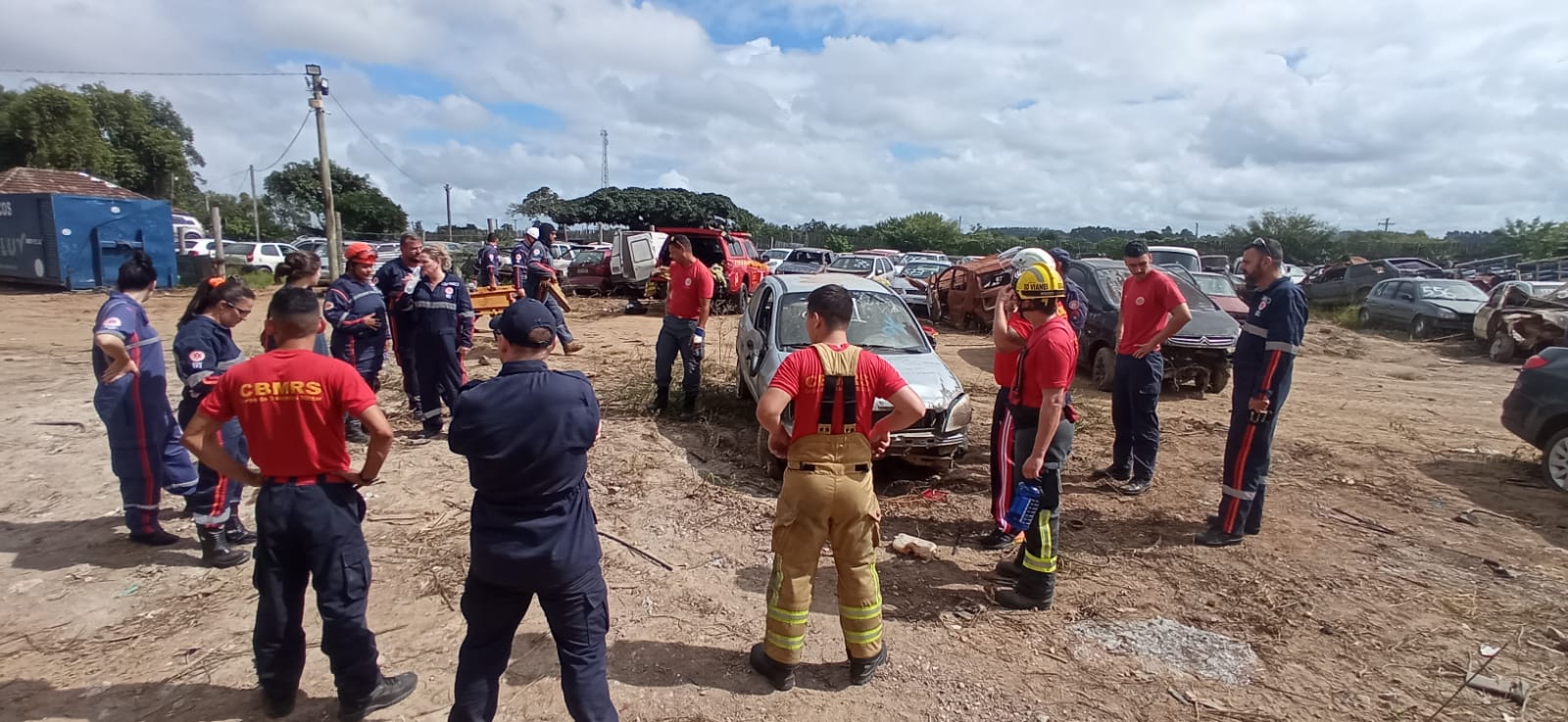 Treinamento de Salvamento Veicular em Camaquã (RS)