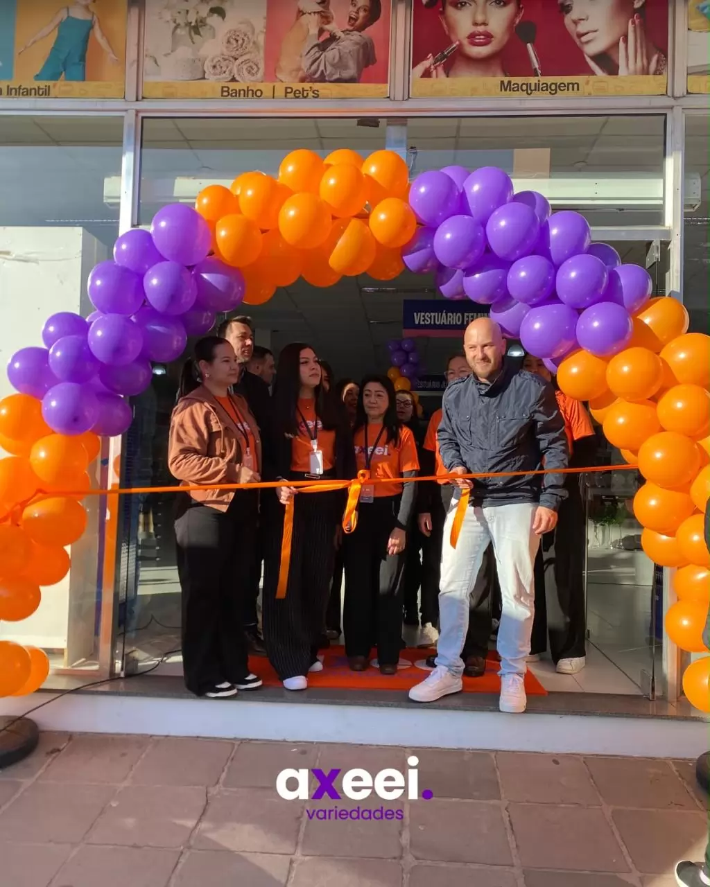 Inauguração da loja Axeei Variedadas - Camaquã (RS)